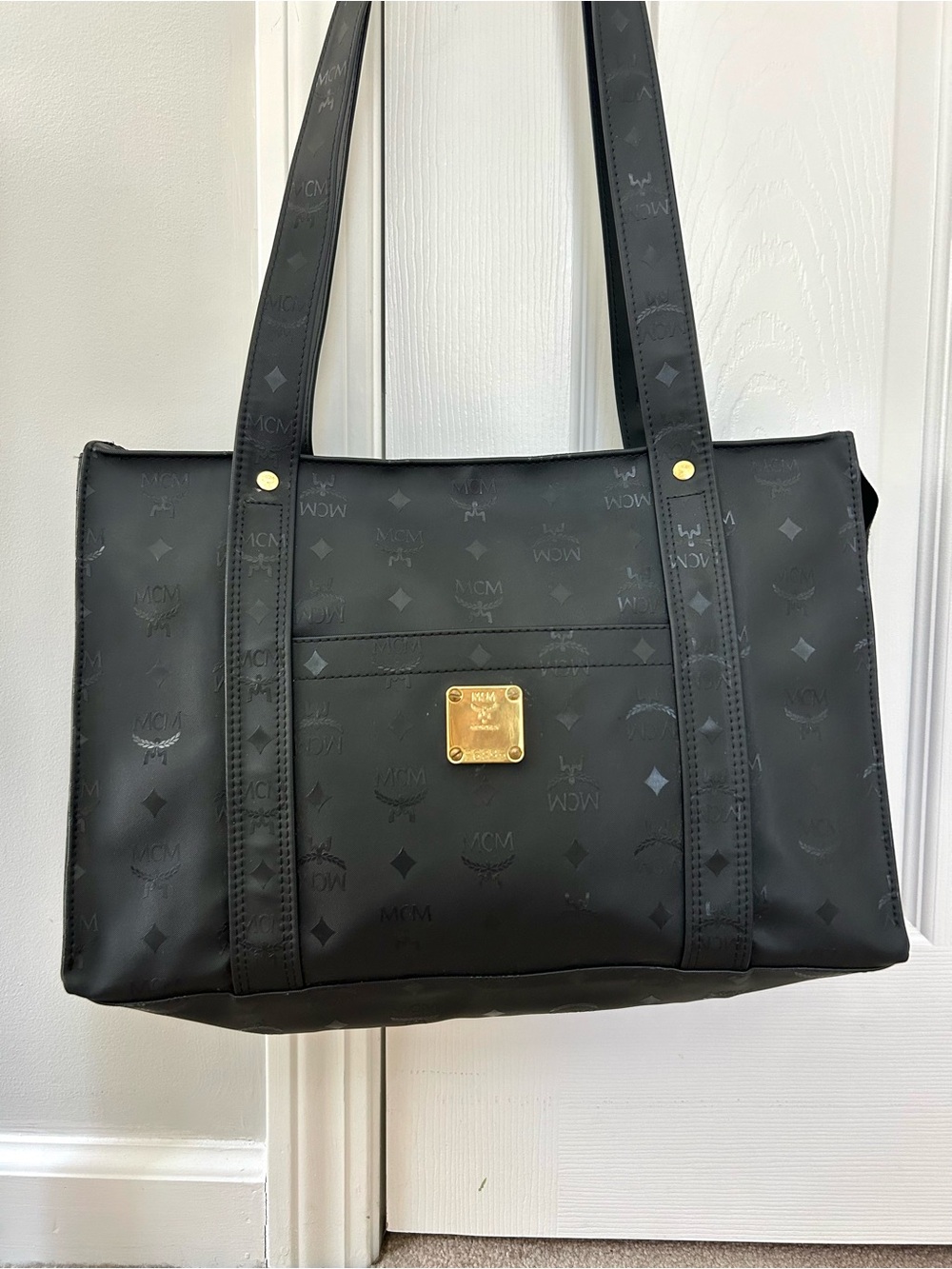 MCM Logo Shoulder Bag